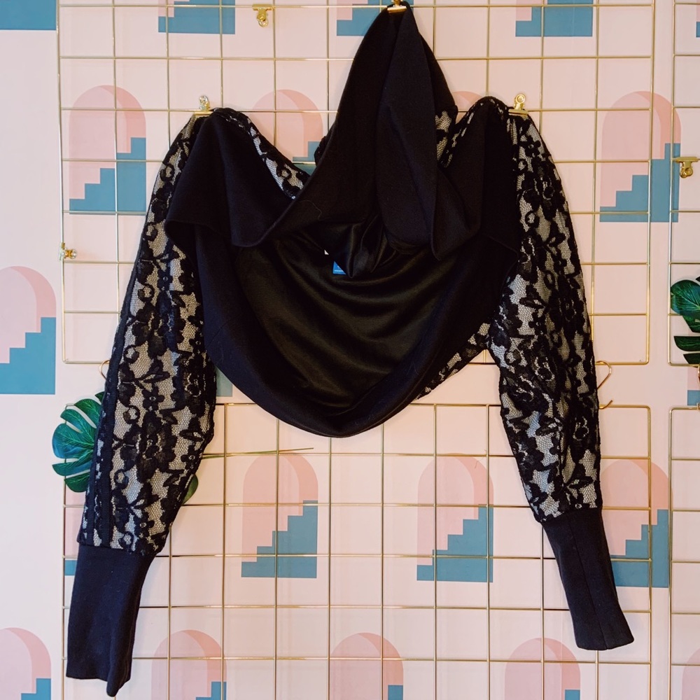 Adidas Originals Jeremy Scott Laced Shrug